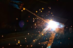 SMAW welding process